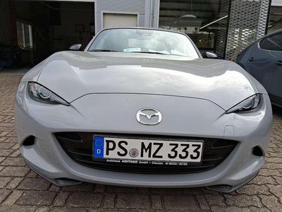 Neu Mazda MX5 132 PS (97 kW) 2025 Aero gray m Cabrio