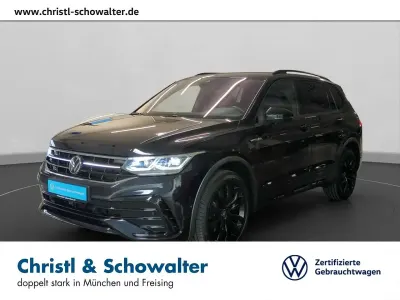 Gebraucht VW Tiguan Allspace R-line 245 PS (180 kW) 2022 Deep black perleffekt SUV