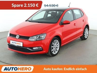 Gebraucht VW Polo Highline 110 PS (80 kW) 2017 Flashrot Kleinwagen