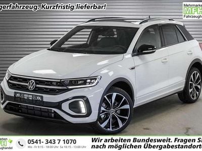 Neu VW T-Roc R-line 150 PS (110 kW) 2025 Pureweiss uni (9p) SUV