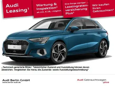 Gebraucht Audi A3 Ambiente 150 PS (110 kW) 2021 Atollblau metallic Limousine