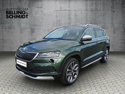 Gebraucht Skoda Karoq Scout 4x4 150 PS (110 kW) 2019 Emerald grün (metallic) SUV