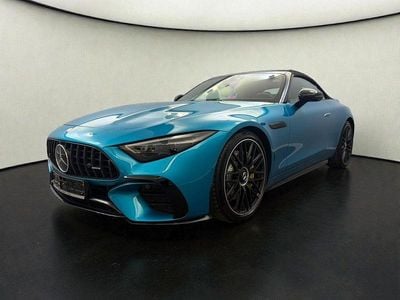 Gebraucht Mercedes SL43 AMG Premium Plus 381 PS (280 kW) 2023 Blau Cabrio