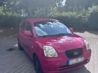 Gebraucht Kia Picanto 48 PS (35 kW) 2004 Rot Kleinwagen