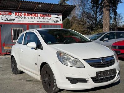 Gebraucht Opel Corsa Edition 80 PS (58 kW) 2009 Weiß Kleinwagen