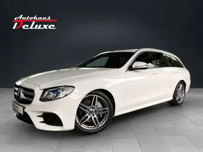 Gebraucht Mercedes E250 AMG line 211 PS (155 kW) 2017 Polarweiss Kombi