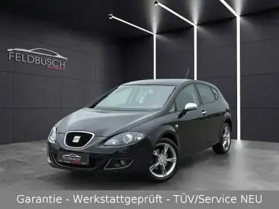 Usata Seat Leon Comfort 125 CV (91 kW) 2009 Nero Utilitaria