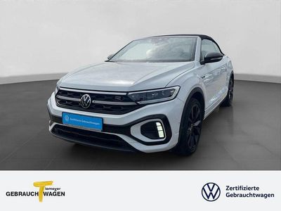 Second-hand VW T-Roc Cabriolet R-line 150 CP (110 kW) 2022 Alb Cabrio