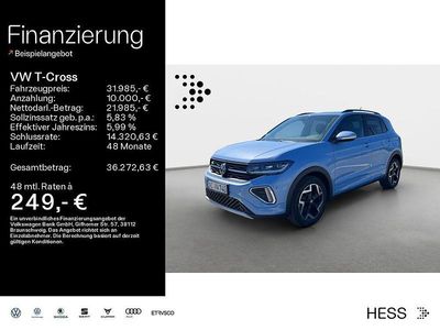 Usata VW T-Cross R-line 116 CV (85 kW) 2026 Blu SUV