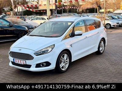 Weiß Gebraucht 2016 Ford S-MAX Titanium Van / Kleinbus | 15.999 € (Fairer Preis)