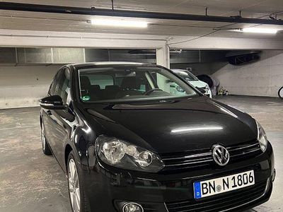 Gebraucht VW Golf VI Highline 122 PS (89 kW) 2010 Schwarz Kleinwagen