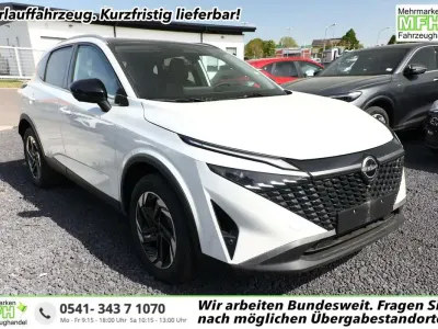 Neu Nissan Qashqai 360º 158 PS (116 kW) 2026 Pearl white perleffekt SUV