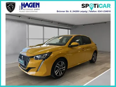 Gebraucht Peugeot 208 Allure 101 PS (74 kW) 2021 Faro gelb Kleinwagen