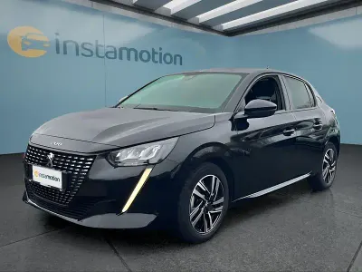 Gebraucht Peugeot 208 Allure 101 PS (74 kW) 2023 Schwarz Kleinwagen