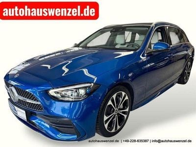 Gebraucht Mercedes C200 AMG 163 PS (119 kW) 2022 Blau Kombi
