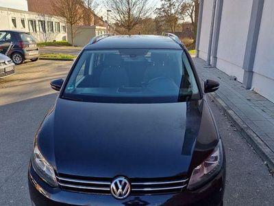 Gebraucht VW Touran Highline 140 PS (102 kW) 2013 Schwarz Van / Kleinbus