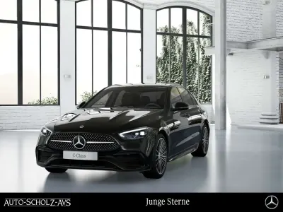 Gebraucht Mercedes C180 AMG 170 PS (125 kW) 2025 Obsidianschwarz metallic Limousine