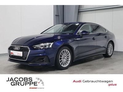 Navarrablau metallic Gebraucht 2021 Audi A5 Sportback Basis Kleinwagen | 28.970 € (Guter Preis)