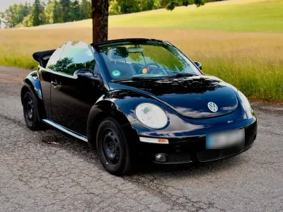 Gebraucht VW New Beetle 116 PS (85 kW) 2007 Schwarz Kleinwagen