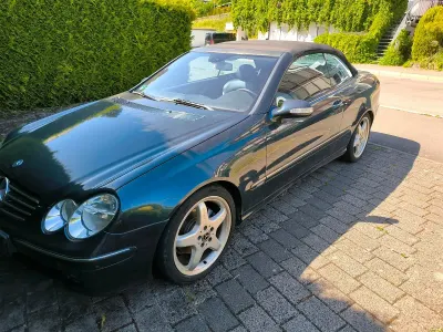 Używany Mercedes CLK200 163 KM (119 kW) 2005 Czarny Kabriolet
