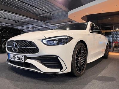 Gebraucht Mercedes C300 AMG 265 PS (194 kW) 2025 Unilack polarweiß Kombi