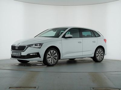 Gebraucht Skoda Scala Clever 110 PS (80 kW) 2022 Moonweiss metallic Kleinwagen