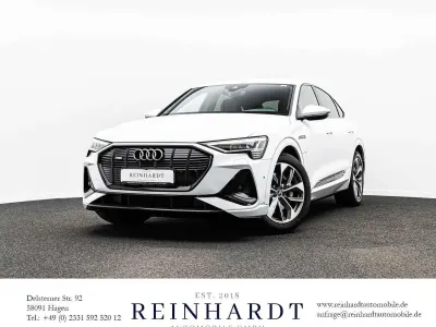 Gebraucht Audi e-tron Sportback S-Line 230 kW (313 PS) 2022 Gletscherweiß metallic SUV