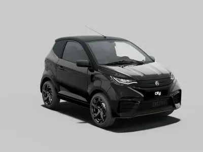 Neu Aixam City Sport 2026 Schwarz Kleinwagen