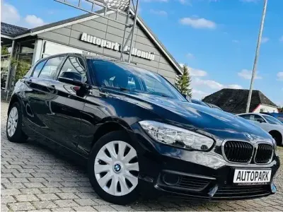 Brugt BMW 118 Sport Line 150 HK (110 kW) 2018 Sort Hatchback