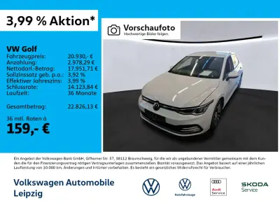 Gebraucht VW Golf VIII Move 110 PS (80 kW) 2024 Weiß Limousine
