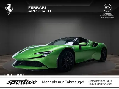 Second-hand Ferrari SF90 999 CP (734 kW) 2023 Verde Cabrio