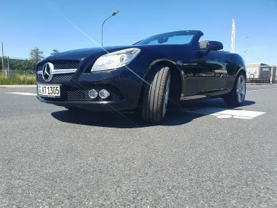 Gebraucht Mercedes SLK200 AMG Edition 1 184 PS (135 kW) 2011 Schwarz Cabrio