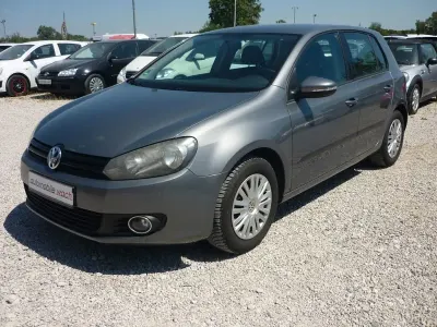 Gebraucht VW Golf VI Trendline 105 PS (77 kW) 2011 Grau Kleinwagen