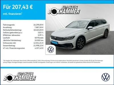 Gebraucht VW Passat GTE 218 PS (160 kW) 2022 Weiß Kombi