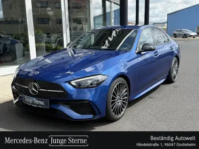 Gebraucht Mercedes C180 AMG 170 PS (125 kW) 2025 Lack spektralblau (metallic) Limousine