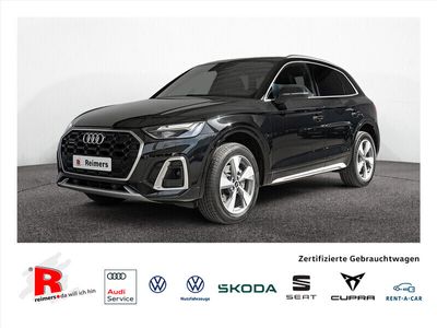 gebraucht Audi Q5 40 2.0 TDI quattro S line AHK+NAVI+LED+KAM+DAB+LEDER