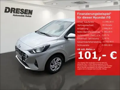 Usata Hyundai i10 Select 67 CV (49 kW) 2022 Argento Utilitaria
