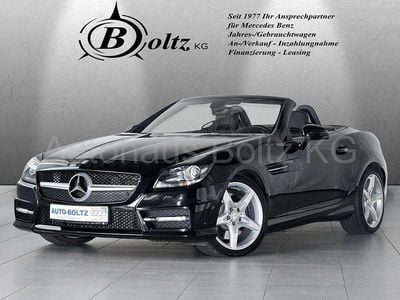 Schwarz Gebraucht 2012 Mercedes SLK200 AMG line Cabrio | 24.999 € (Teuer)