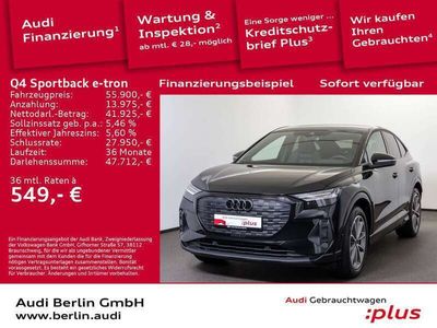 gebraucht Audi Q4 Sportback e-tron Q4 e-tron 40 e-tron 150 kW