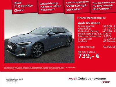 Gebraucht Audi A5 S-Line 204 PS (150 kW) 2025 H3 horizontblau metallic Kombi