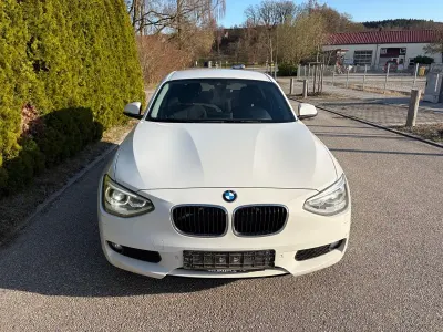 Gebraucht BMW 120 Advantage 184 PS (135 kW) 2014 Weiß Kleinwagen