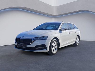 Gebraucht Skoda Octavia Clever 116 PS (85 kW) 2022 Weiß Kombi