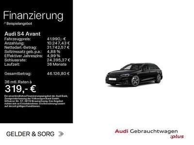 Gebraucht Audi S4 Ambiente 341 PS (250 kW) 2023 Mythosschwarz metallic Kombi