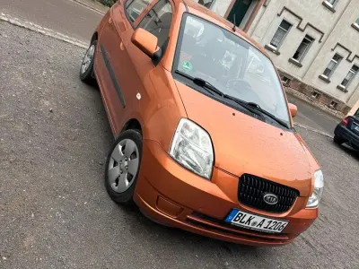 Gebraucht Kia Picanto 65 PS (47 kW) 2007 Orange Kleinwagen