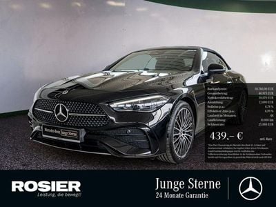 Gebraucht Mercedes 200 AMG 204 PS (150 kW) 2024 Schwarz / obsidianschwarz (metallic) Cabrio