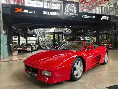 Second-hand Ferrari 348 320 CP (235 kW) 1993 Roșu Cabrio