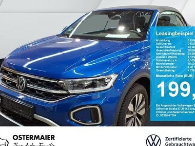 Gebraucht VW T-Roc Goal 116 PS (85 kW) 2025 Blau SUV