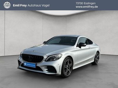 Gebraucht Mercedes C180 AMG line 156 PS (114 kW) 2019 Silber Coupé