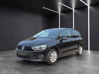 Gebraucht VW Golf Sportsvan Trendline 110 PS (80 kW) 2014 Schwarz Van / Kleinbus