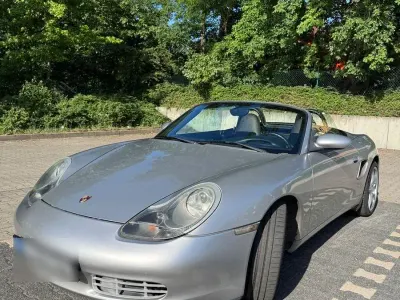 Gebraucht Porsche 986 Boxster 220 PS (161 kW) 2002 Silber Cabrio